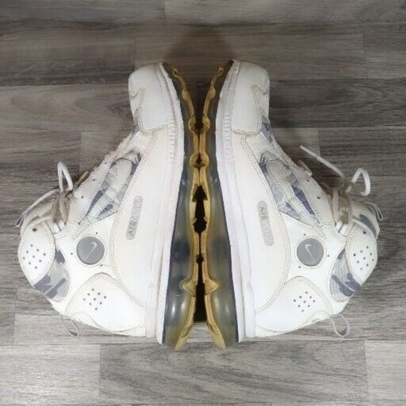 Rare Nike Air Max Terra Sertig Size 12 Hike Trail Run White Camo Full Air - Picture 4 of 8